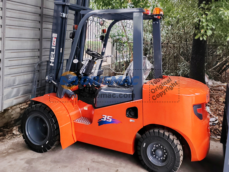 East Timor - 2 Units HELI CPCD35-Q13K2 & 1 Unit CPCD50-QC7K2 Diesel Forklift