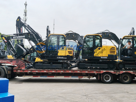 Ecuador - 2 Units HYUNDAI HX80N Excavator & 1 Unit HYUNDAI HX60 PRO Excavator