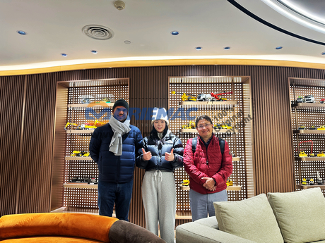 Ecuador Clients Visited SANY Factory & ORIEMAC Office