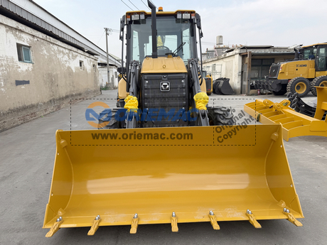 Mexico - 1 Unit XCMG Backhoe Loader XC870K & XMR110 Light Weight Compactor