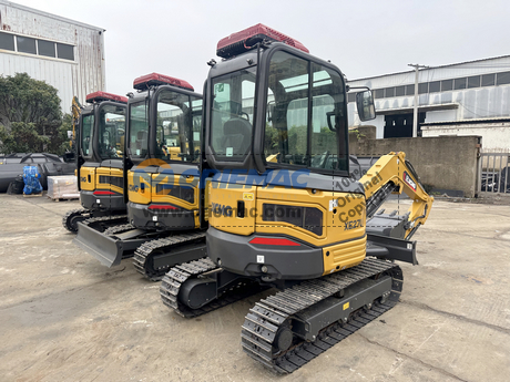 Ecuador - 3 Units XCMG XE27U Excavator