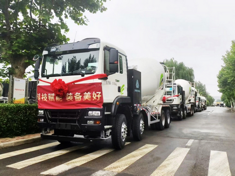 SHANTUI’s All-Electric Concrete Mixer Trucks Support Low-Carbon Construction Development SHANTUI’s All-Electric Concrete Mixer Trucks Support Low-Carbon Construction Development