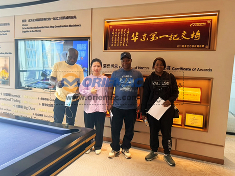 Zimbabwe Clients Visited ORIEMAC Office Zimbabwe Clients Visited ORIEMAC Office