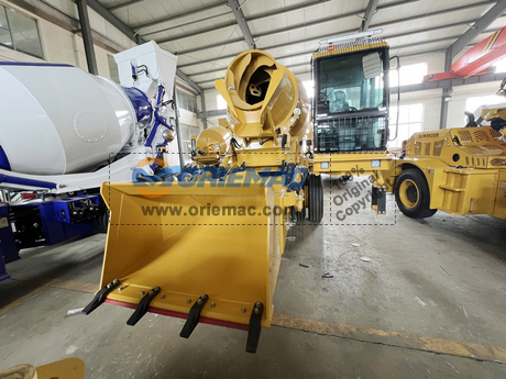 Algeria - 1 Unit XCMG SLM3500 Self-Load Concrete Mixer